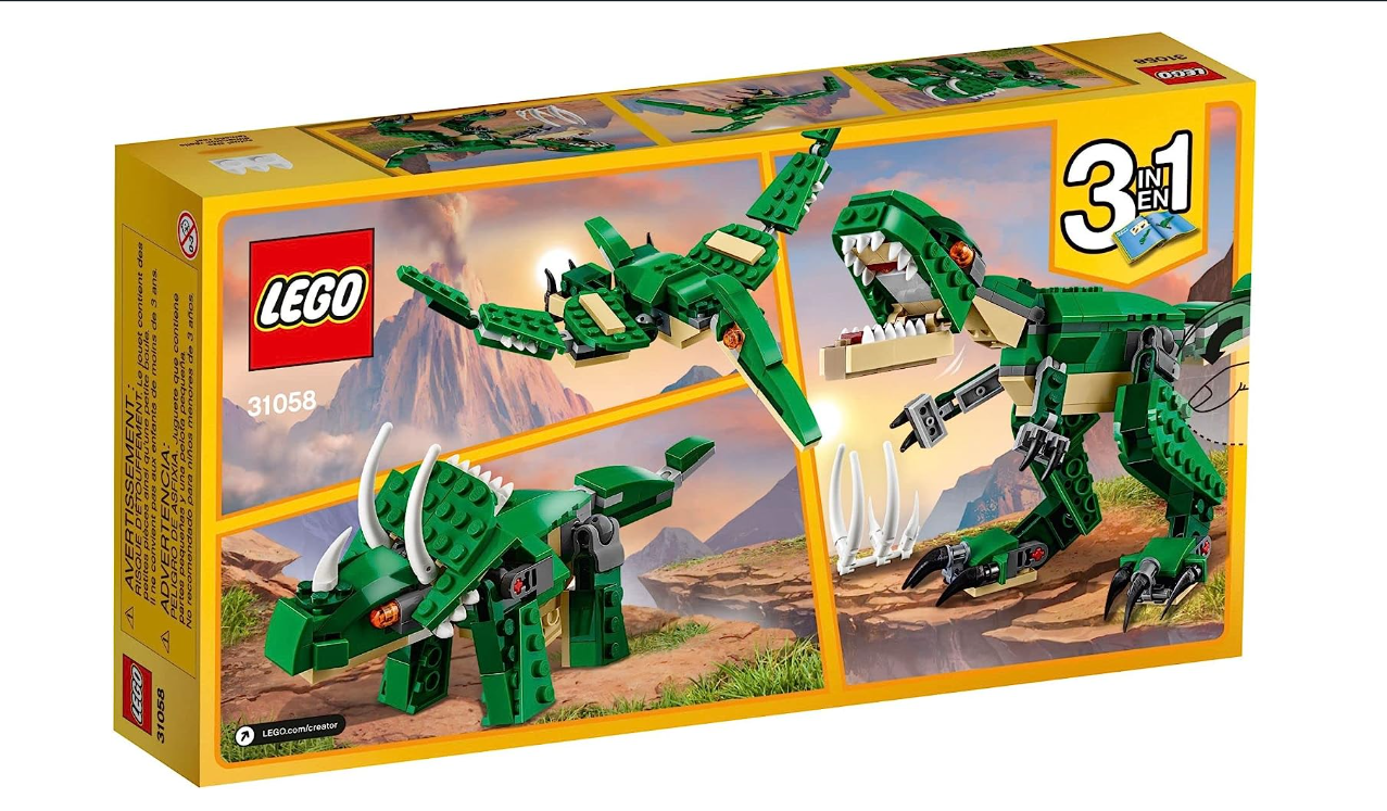 LEGO Creator 3 in 1 Mighty Dinosaur Toy